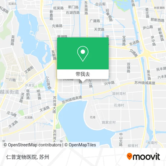 仁普宠物医院地图