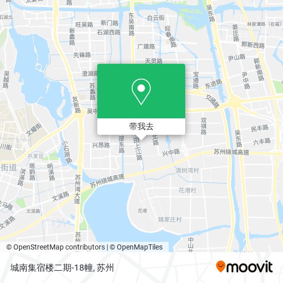 城南集宿楼二期-18幢地图