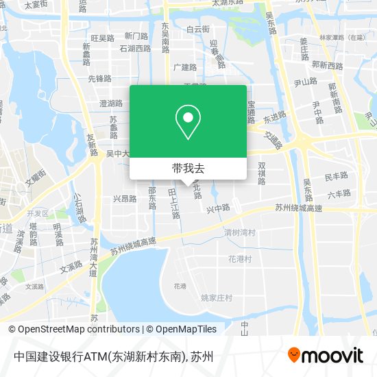 中国建设银行ATM(东湖新村东南)地图
