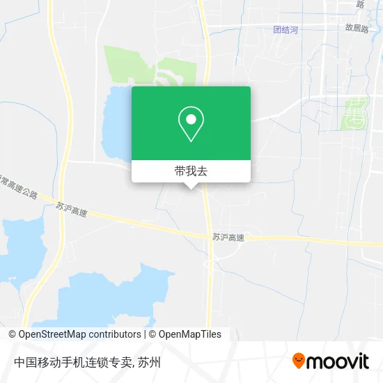 中国移动手机连锁专卖地图