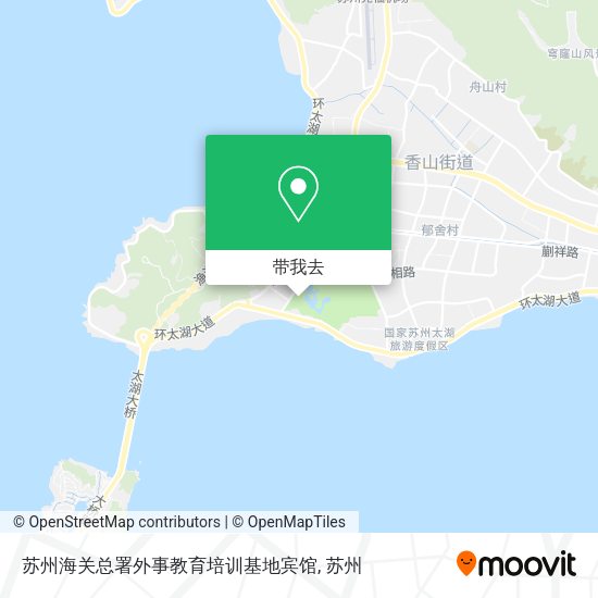 苏州海关总署外事教育培训基地宾馆地图
