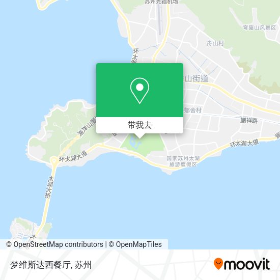梦维斯达西餐厅地图