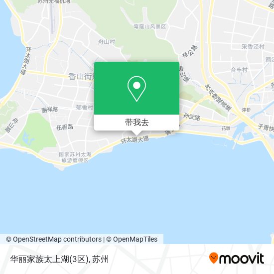 华丽家族太上湖(3区)地图