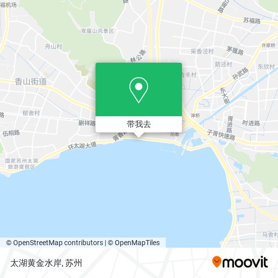 太湖黄金水岸地图