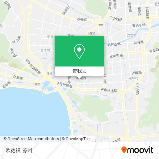 欧德福地图