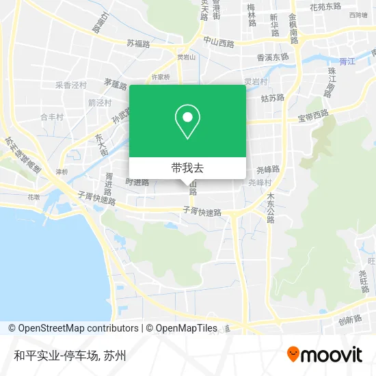 和平实业-停车场地图