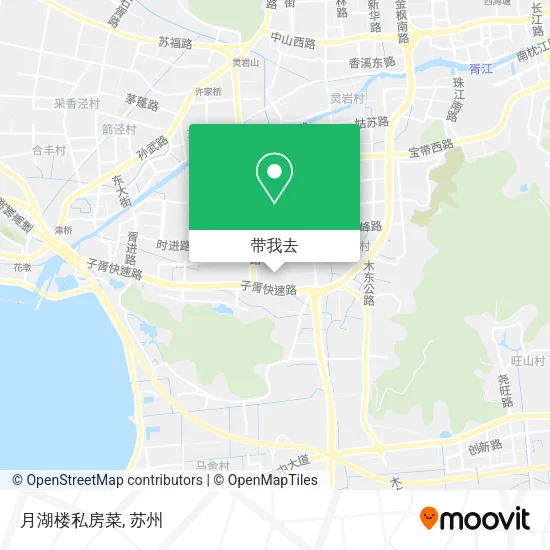 月湖楼私房菜地图