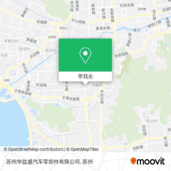 苏州华益盛汽车零部件有限公司地图