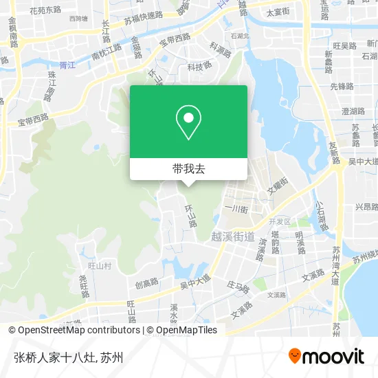 张桥人家十八灶地图