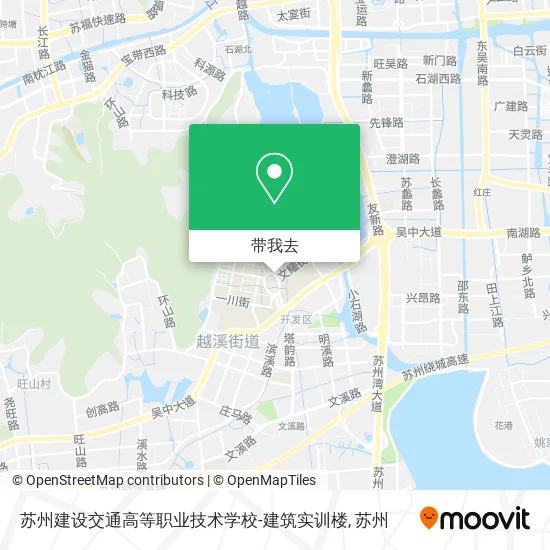 苏州建设交通高等职业技术学校-建筑实训楼地图