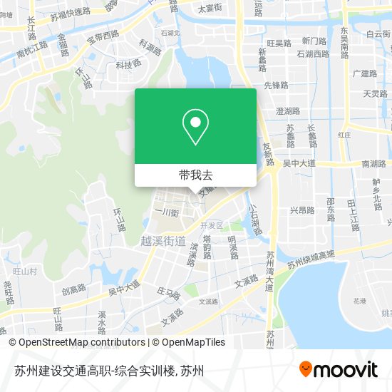 苏州建设交通高职-综合实训楼地图