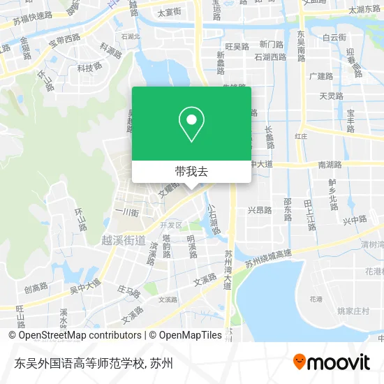 东吴外国语高等师范学校地图