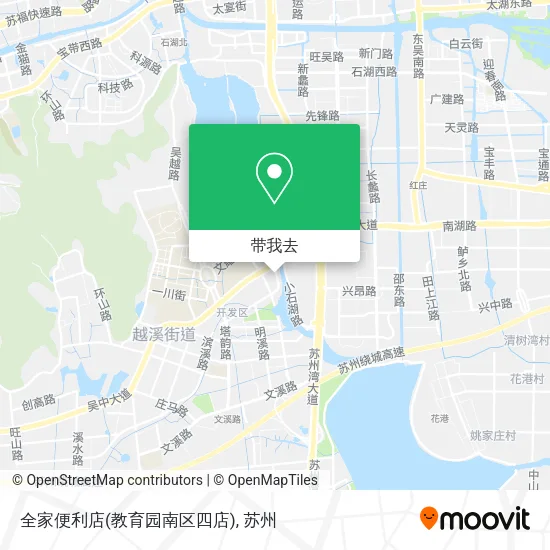 全家便利店(教育园南区四店)地图