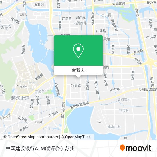 中国建设银行ATM(蠡昂路)地图