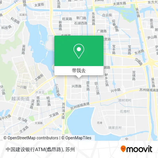 中国建设银行ATM(蠡昂路)地图