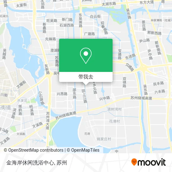金海岸休闲洗浴中心地图