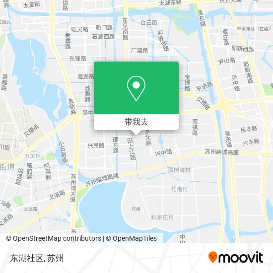 东湖社区地图