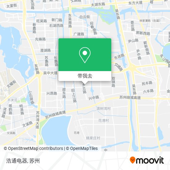 浩通电器地图