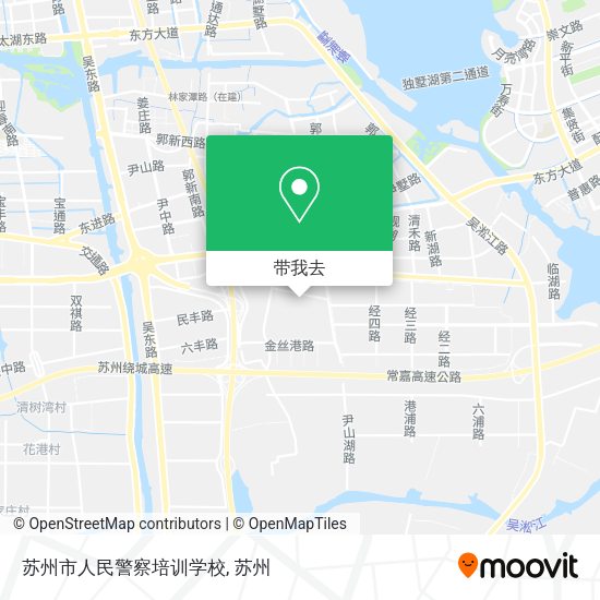 苏州市人民警察培训学校地图