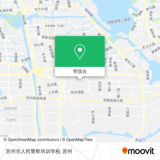 苏州市人民警察培训学校地图