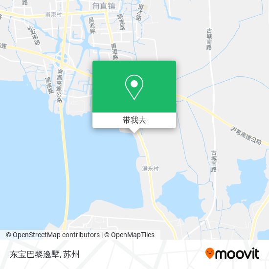东宝巴黎逸墅地图