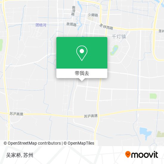 吴家桥地图