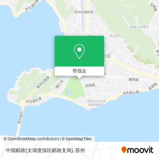 中国邮政(太湖度假区邮政支局)地图