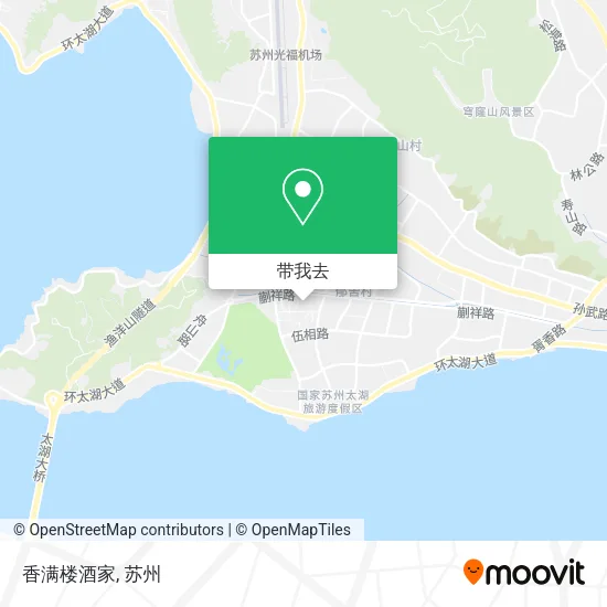 香满楼酒家地图