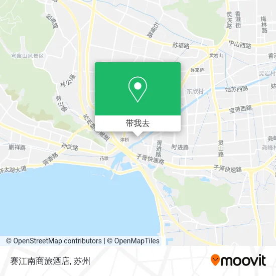 赛江南商旅酒店地图