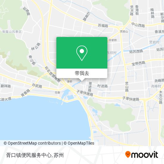 胥口镇便民服务中心地图