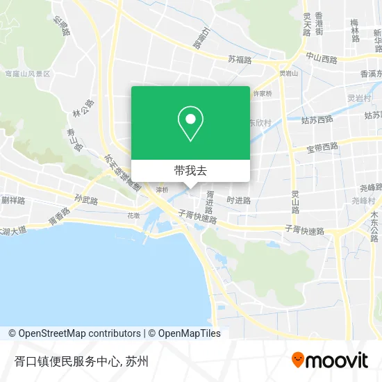 胥口镇便民服务中心地图