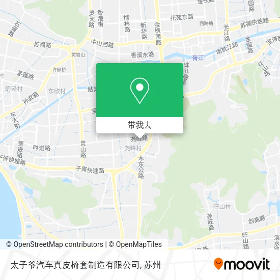 太子爷汽车真皮椅套制造有限公司地图