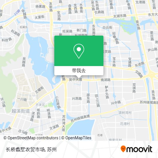 长桥蠡墅农贸市场地图