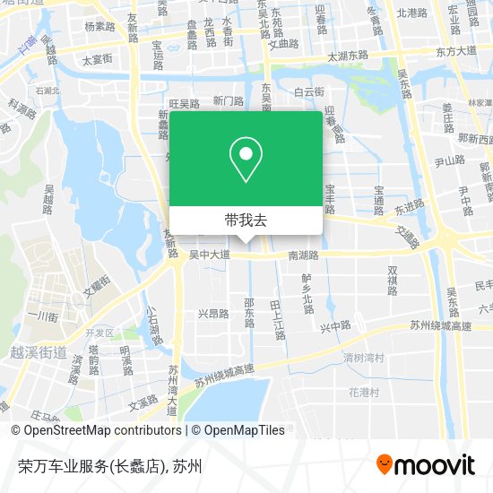 荣万车业服务(长蠡店)地图