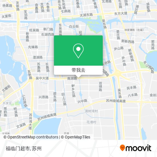 福临门超市地图