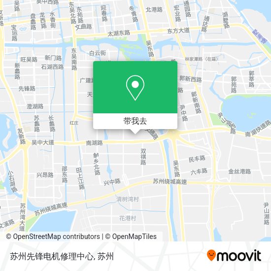 苏州先锋电机修理中心地图