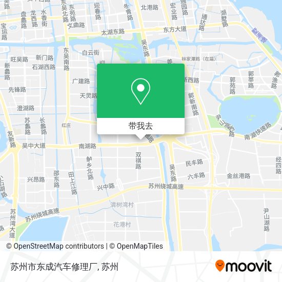 苏州市东成汽车修理厂地图