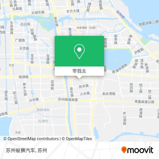 苏州银狮汽车地图