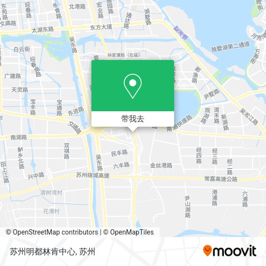 苏州明都林肯中心地图