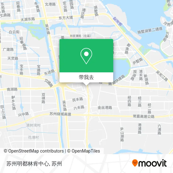 苏州明都林肯中心地图