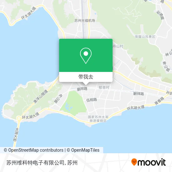 苏州维科特电子有限公司地图