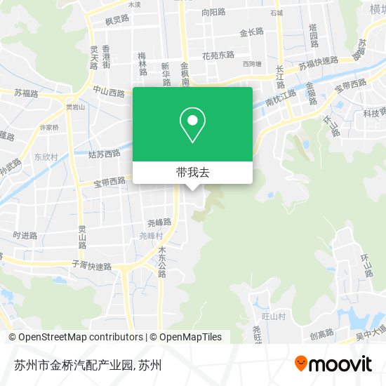 苏州市金桥汽配产业园地图