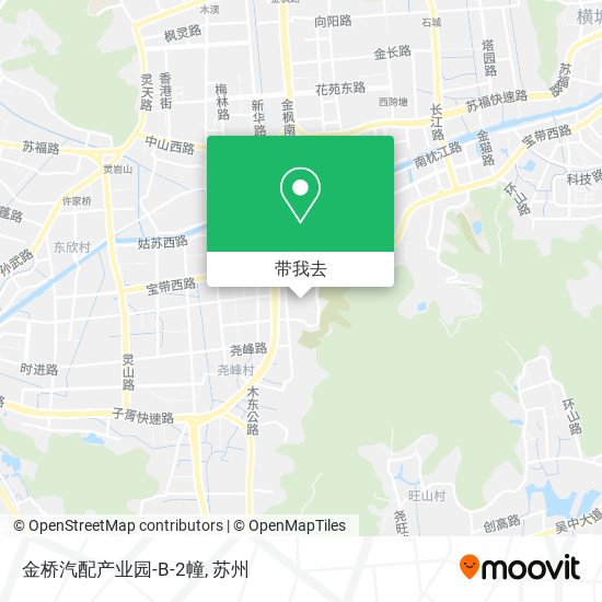 金桥汽配产业园-B-2幢地图