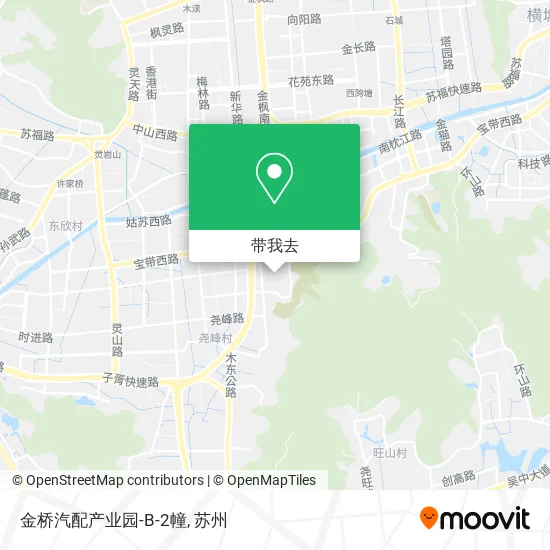 金桥汽配产业园-B-2幢地图