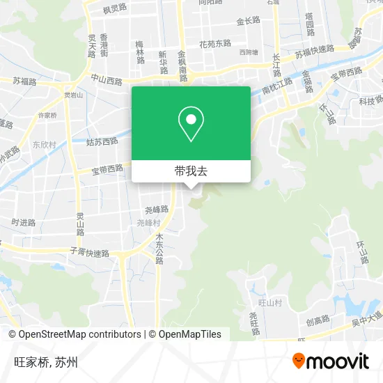 旺家桥地图