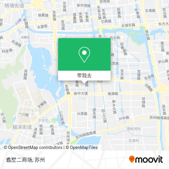 蠡墅二商场地图