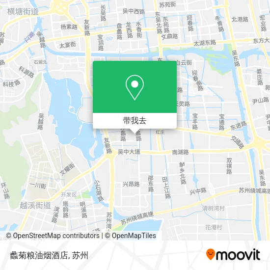 蠡菊粮油烟酒店地图