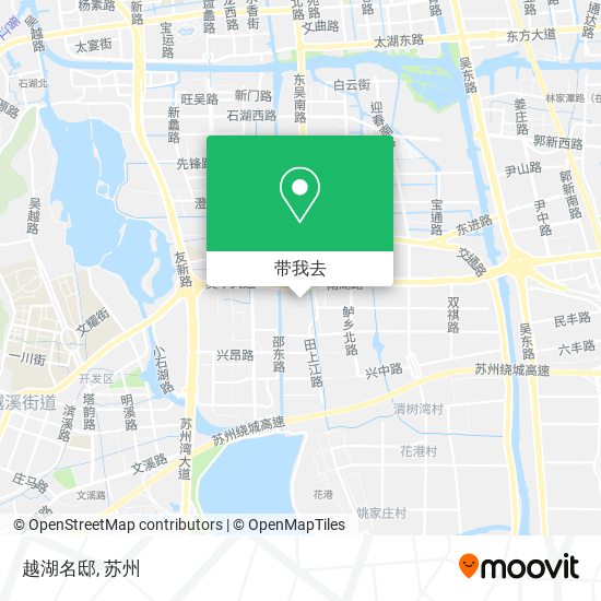 越湖名邸地图