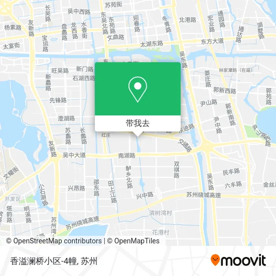 香溢澜桥小区-4幢地图