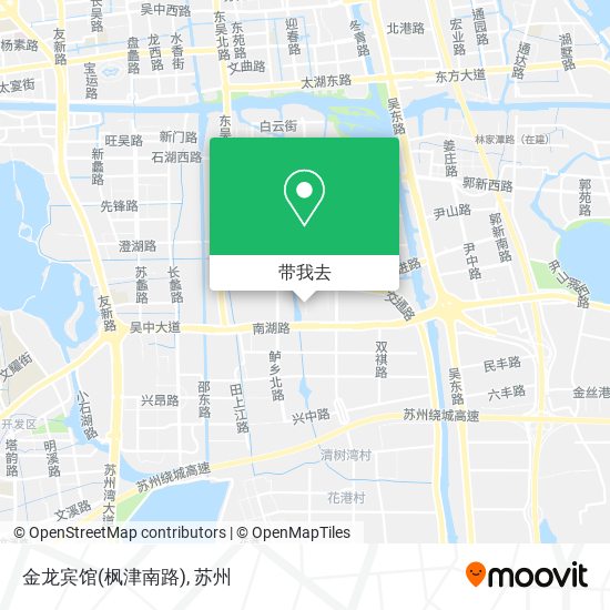 金龙宾馆(枫津南路)地图